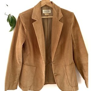 Anderson Little Vintage Corduroy Blazer Tan  Sz 10